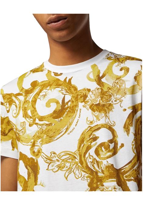 Versace Jeans CoutureT-shirt con stampa Barocco VERSACE JEANS COUTURE | T-shirt | 76GAH6S0 JS287G03